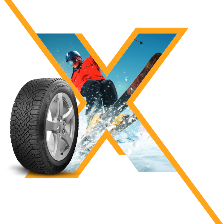 Skier-X-1 IceContact XTRM Winter Tires by Continental